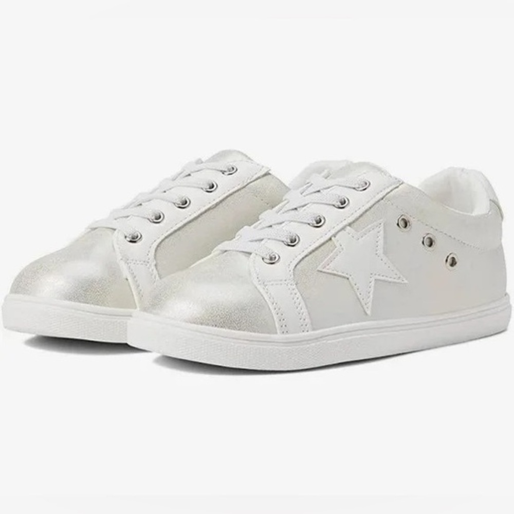 Mia Lil‎ Sparklee Sneaker in White Size 9M Toddler Girl